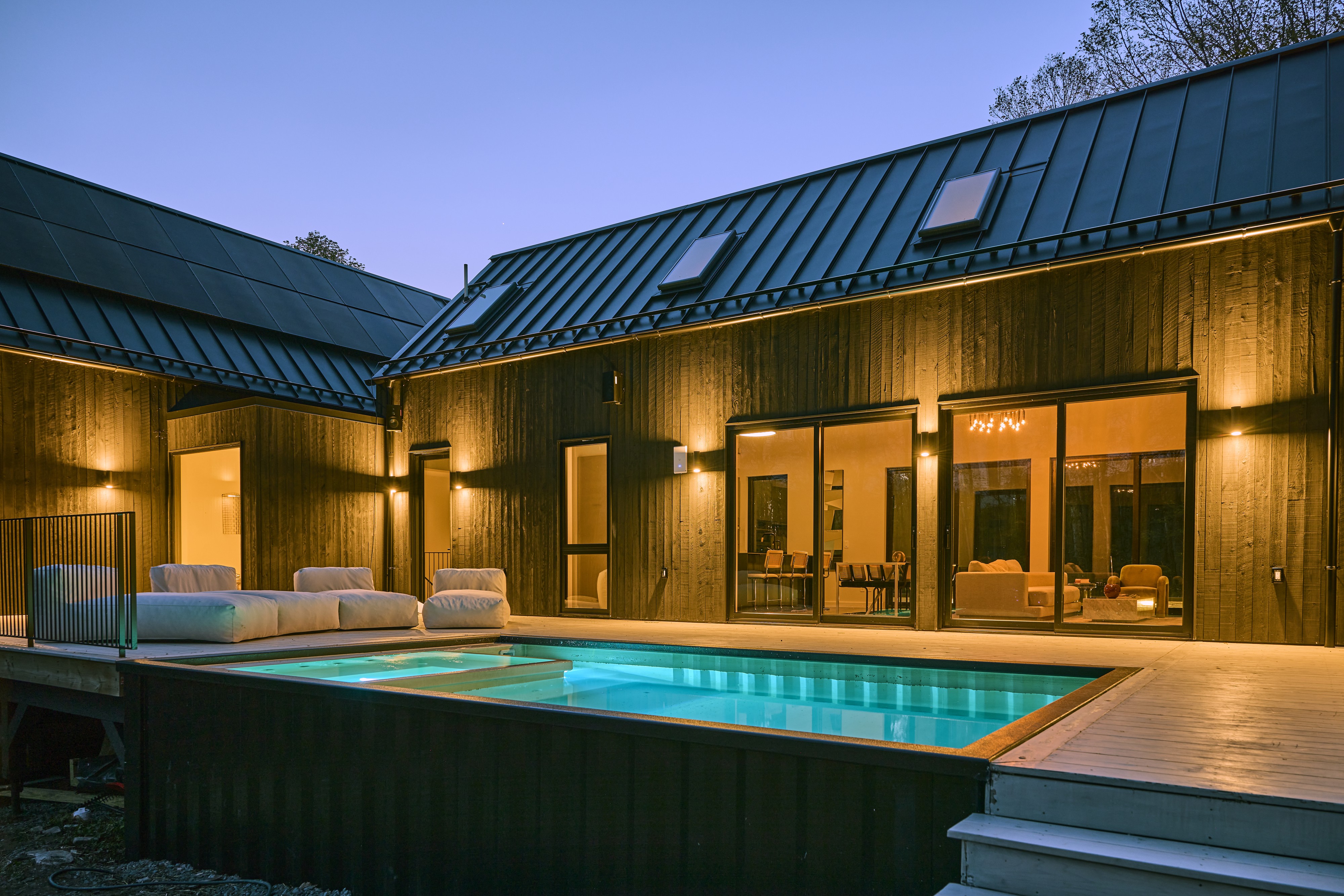 Pool At Night