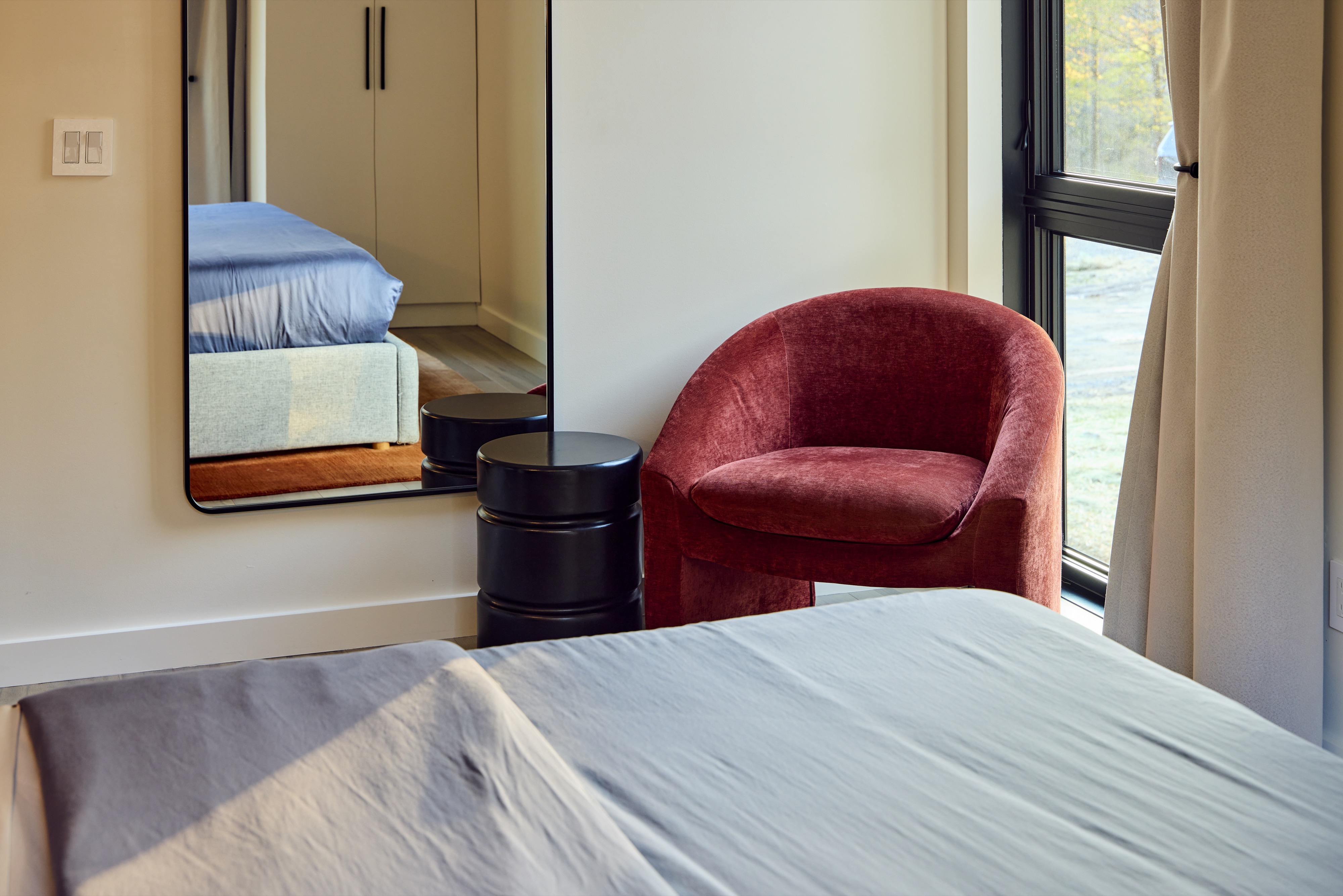 Bedroom Red Chair